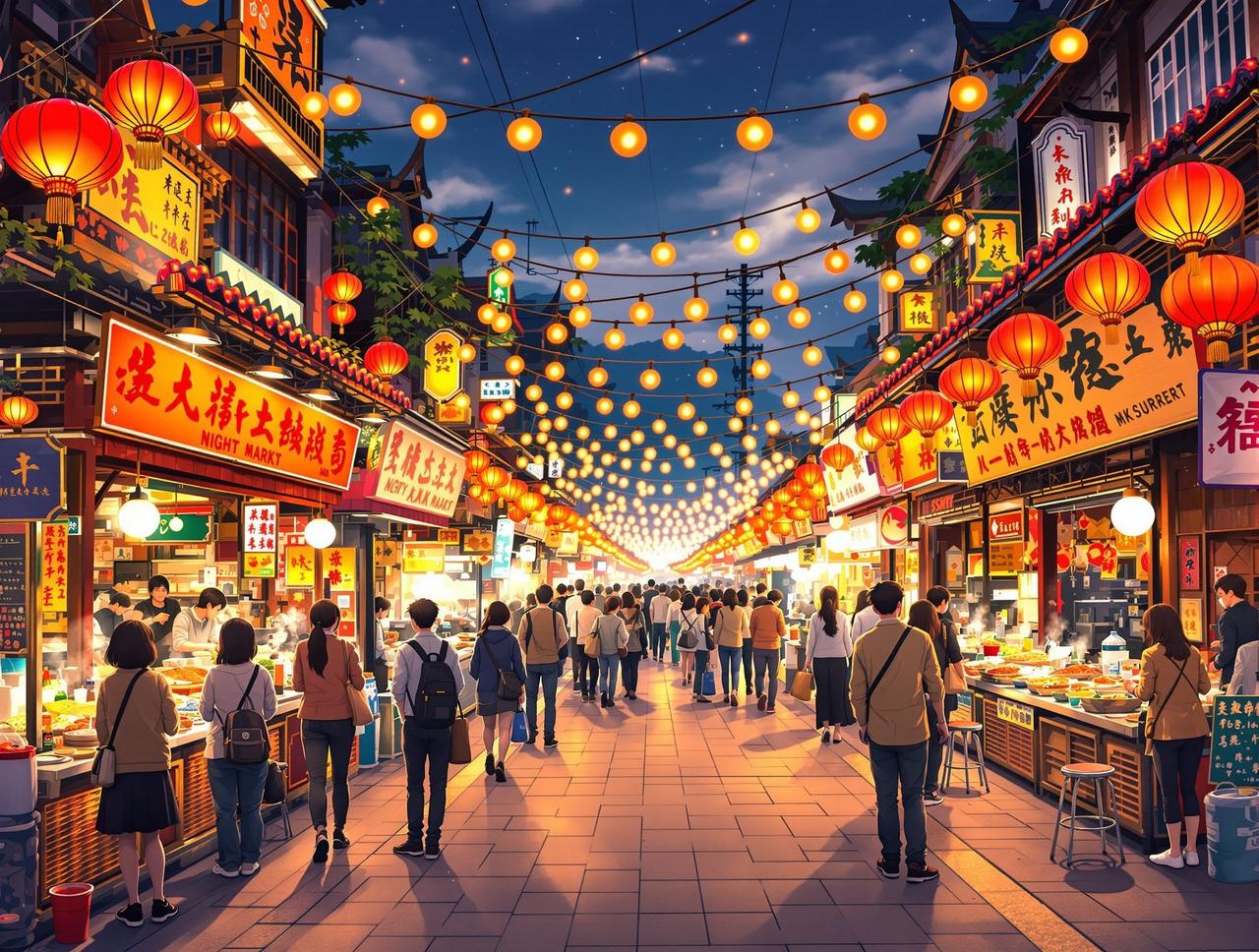 夜市人生 - 漫剧短剧 夜市人生 - 漫剧短剧市井生活题材短剧封面